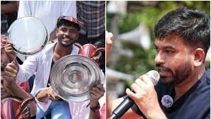 NEET पेपर लीक पर दिल्ली में बड़ा प्रदर्शन, छात्रों ने थाली बजाकर लगाए Go-Pradhan-Go के नारे