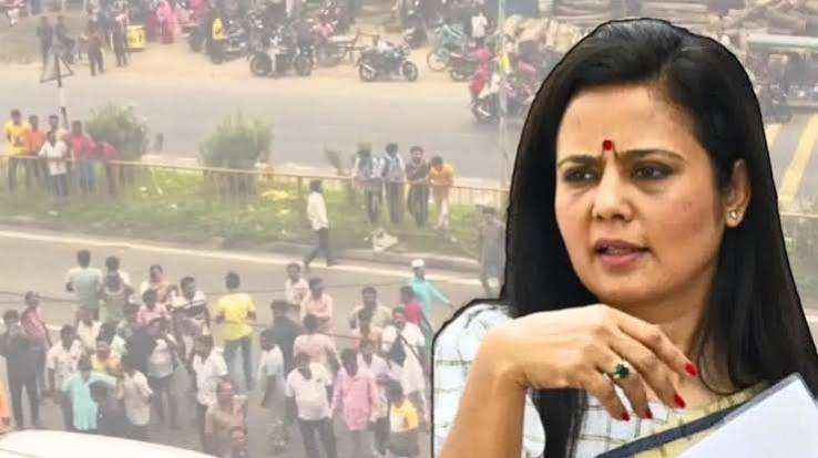 West Bengal: महुआ मोइत्रा का भारी विरोध, काले झंडे दिखाए और अंडे फेंके, जानिए टीएमसी सांसद और भाजपा ने क्या कहा